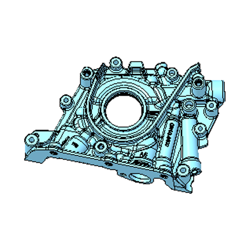 Aluminiumslegering trykstøbt pumpedæksel Aluminiumslegering trykstøbt pumpedæksel