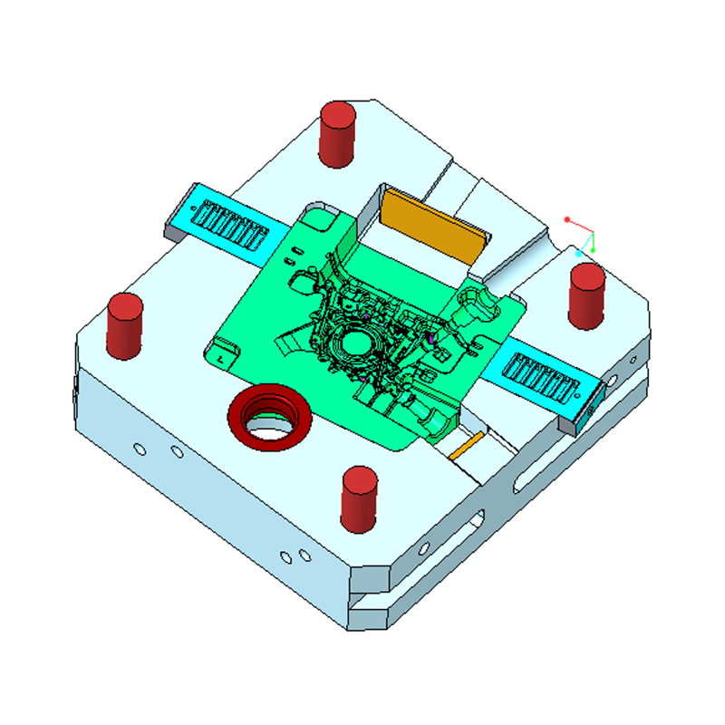 Aluminiumslegering trykstøbt pumpedæksel