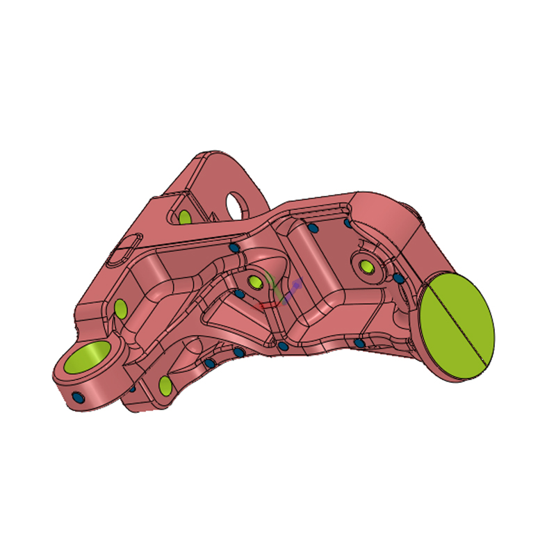 Aluminiumslegering trykstøbt airbagsæde Aluminiumslegering trykstøbt airbagsæde