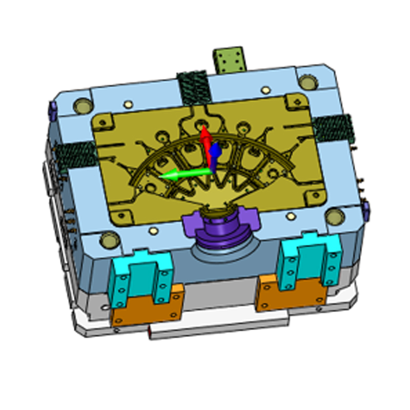 Aluminiumslegering trykstøbt hjulbeslag Aluminiumslegering trykstøbt hjulbeslag