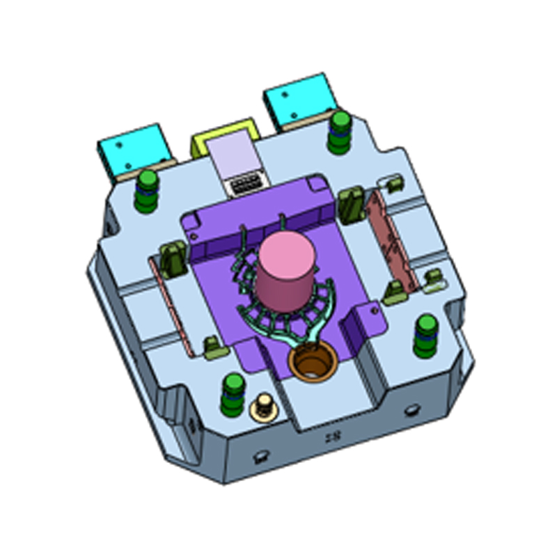 Aluminiumslegering trykstøbt kølevandsjakke