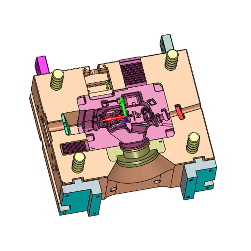 Aluminiumslegering trykstøbt airbagsæde