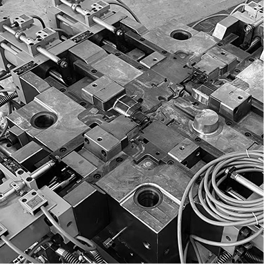 Aluminiumslegering trykstøbt hus